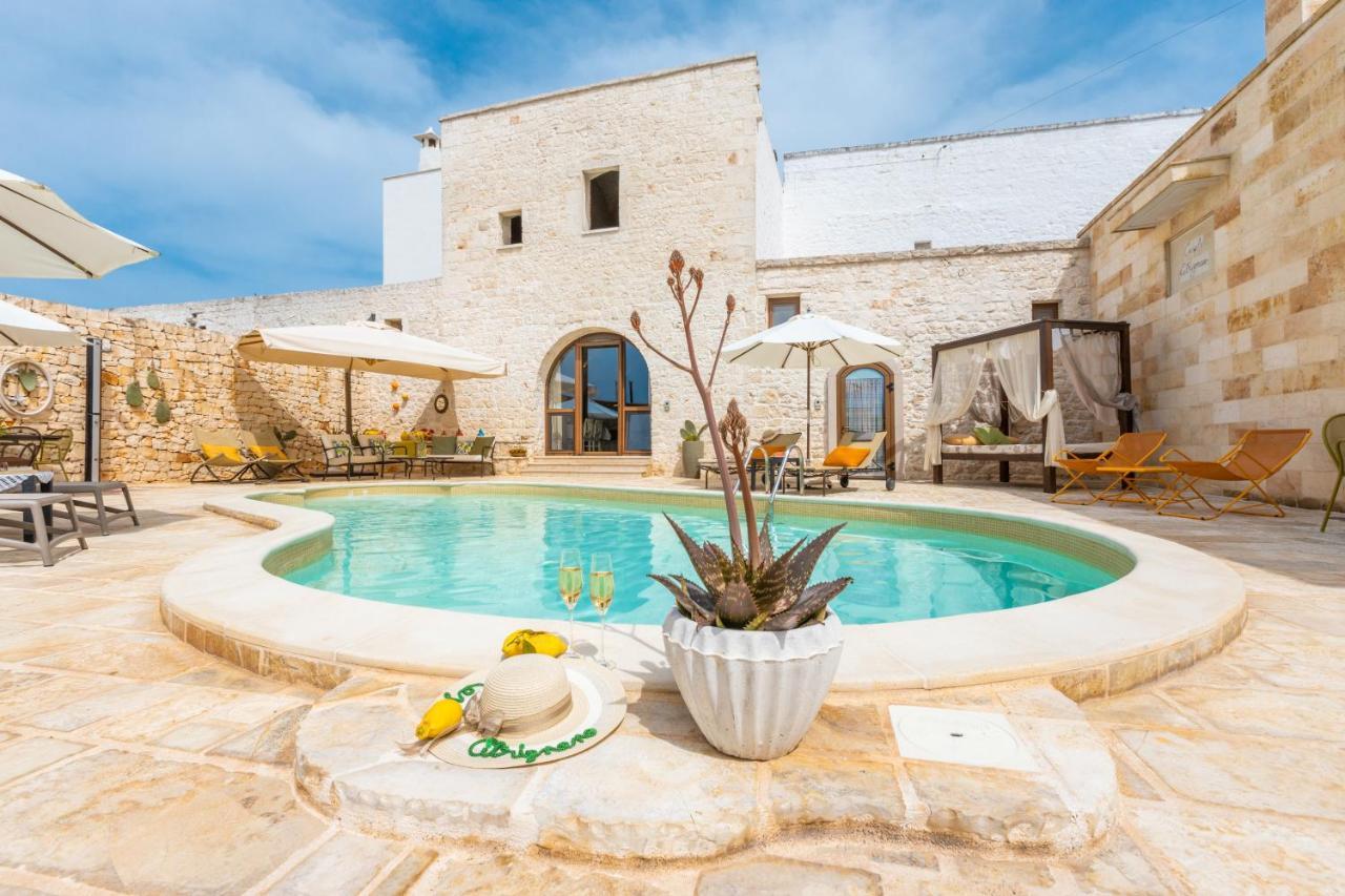 Вилла Casale Citrignano With Pool Остуни Экстерьер фото